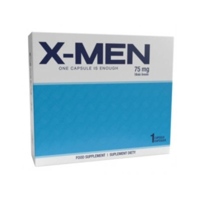 X-Men Kapsułka- Suplement na Erekcję i Libido dla Mężczyzn 