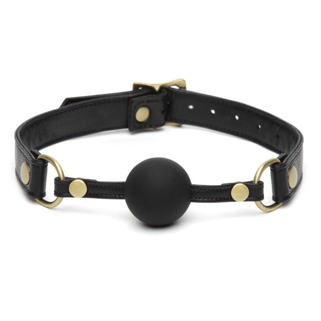 Knebel Fifty Shades of Grey - Bound to You Ball Gag Silikonowa Kulka 