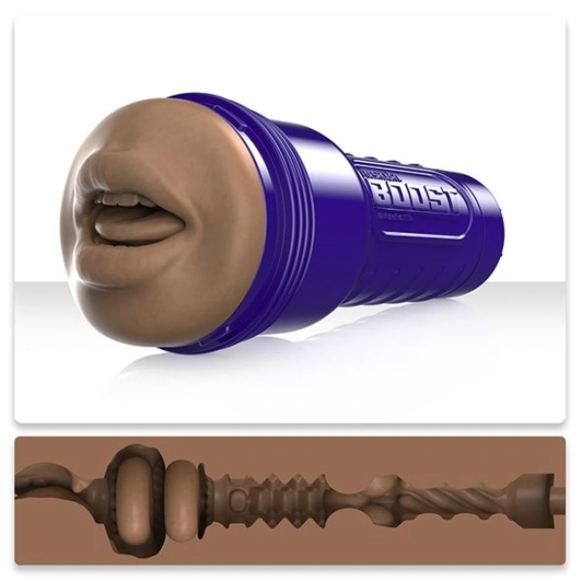 Masturbator Fleshlight BOOST BLOW LIGHT MEDIUM Dark 