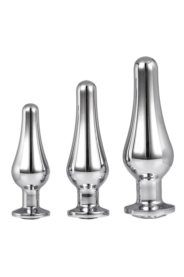 Zestaw Korków Gleaming Love Pleasure Set Silver Dreamtoys