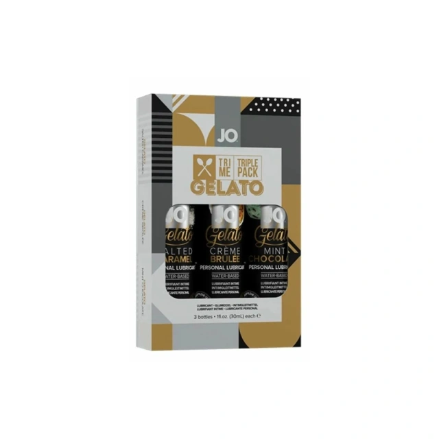 Gelato Lubrykant Zestaw 3 X 30 Ml System JO