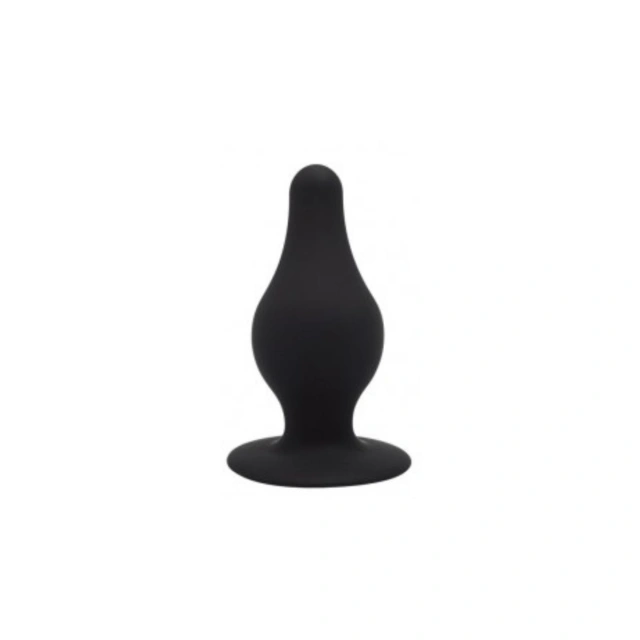 Korek Analny Plug Model 2 Xs 6,5 Cm Black Silexd