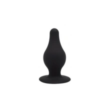 Korek Analny Plug Model 2 Xs 6,5 Cm Black Silexd