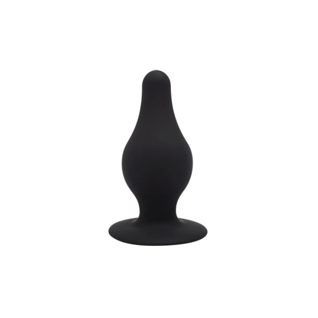 Korek Analny Plug Model 2 S 7,5 Cm Black Silexd