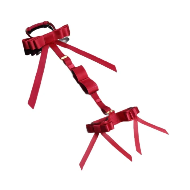 Bowknot Hogtie Portable Bondage Gear UPKO