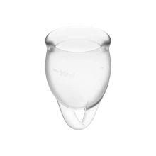 Kubeczki Menstruacyjne Feel Confident Menstrual Cupset Satisfyer