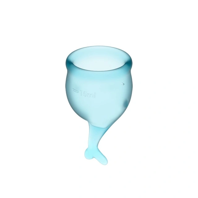 Kubeczki Menstuacyjne Feel Secure Menstrual Cup Set Satisfyer