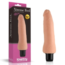 Wibrator Cybersókra Xtreme Feel Cyberskin Vibrator 21cm Cielisty