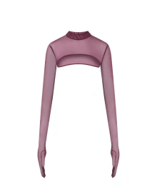 Vivien Burgundy Top Xs/S Promees