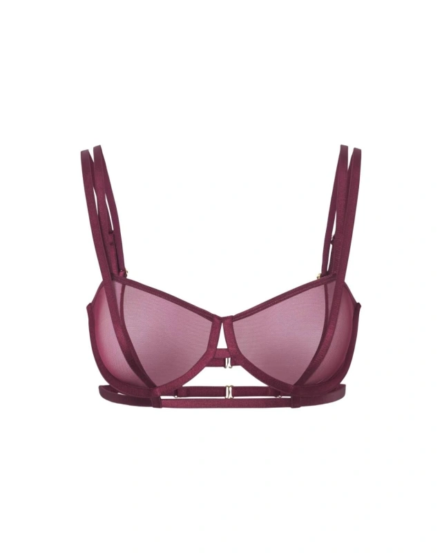 Vivien Burgundy Biustonosz Xs/S Promees