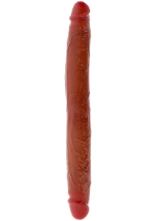 Podwójne Dildo Toyjoy Get Real Silicone Foreskin Double Dong 35Cm TOYJOY