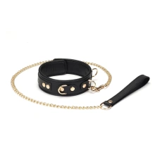 Obróżka Ze Smyczą Dark Secretcollar And Leash Liebe Seele
