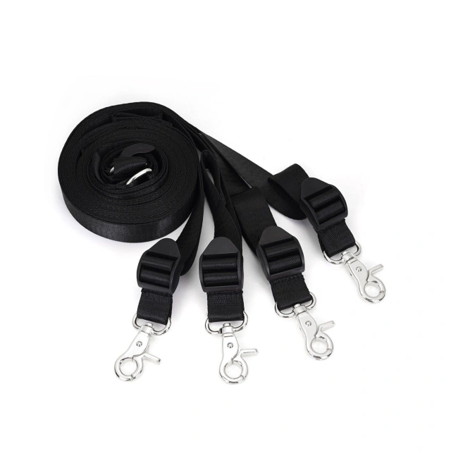 Underbed Webbing Accessory With Clips In Silver Liebe Seele