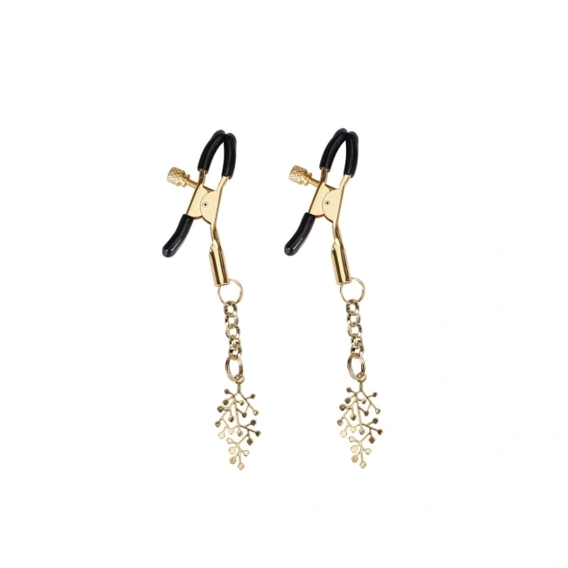 Klamerki Na Sutki Gold Rose Tree Nipple Clamps Liebe Seele