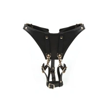 Uprząż Dark Secret Leather Forced Orgasm Harness Belt Liebe Seele
