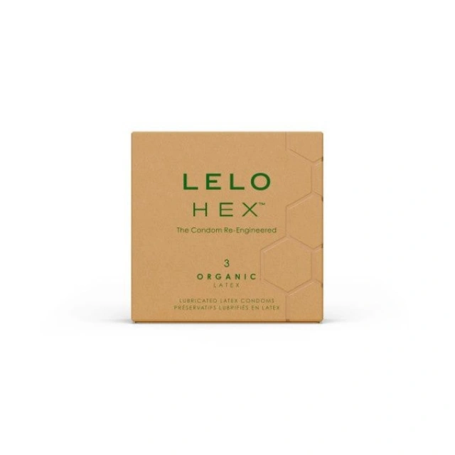 Prezerwatywy organiczne HEX Organic Condoms 3 pack LELO