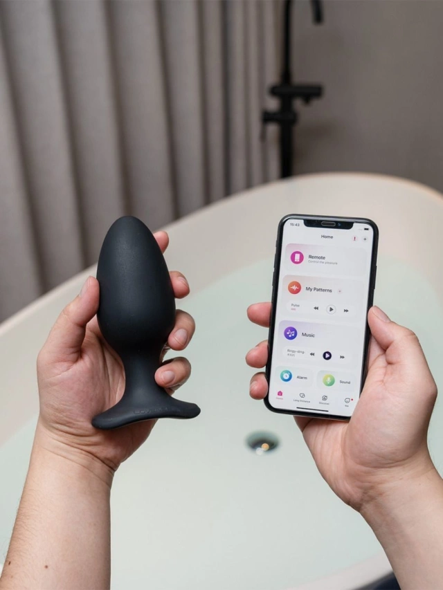 Korek Analny Sterowany Aplikacją Hush 2 Butt Plug 57Mm Lovense