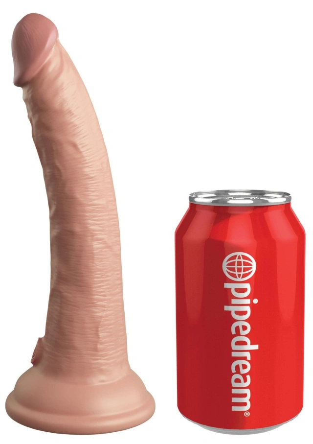 7 Inch Dual Density Silicone Cock Light King Cock