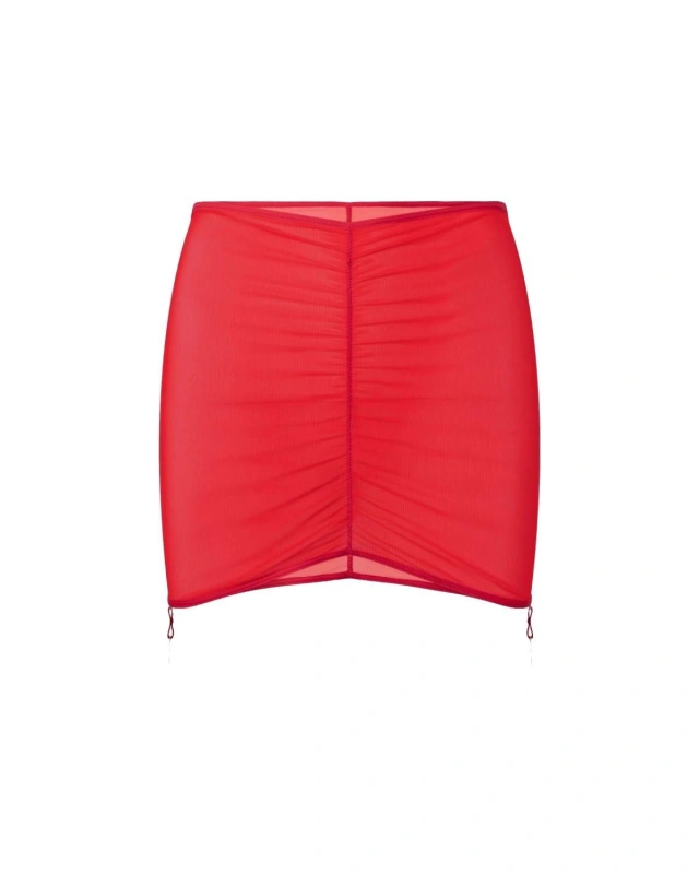 Reina Red Spódniczka Czerwona M/L Promees