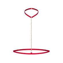 Alice Red Choker One Size Promees