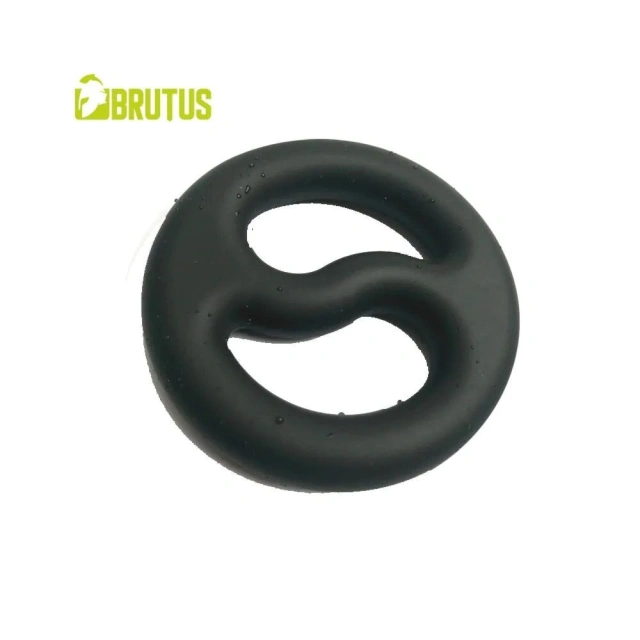 Pierścień erekcyjny Yin-Yang Cock And Ball Duo Ring Brutus