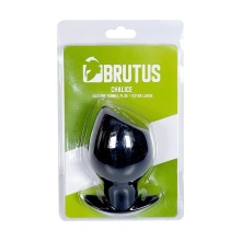 Tunel analny Chalice Silicone Tunnel Plug Black XL Brutus