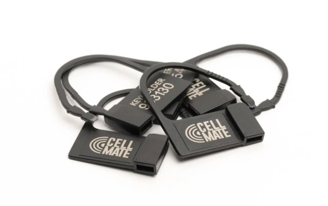 Plastikowe zapięcia 10 Spare Metal Detector Safe Locks CELLMATE
