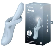 Podgrzewany wibrator do punktu G Heat Flex 4 blue Satisfyer