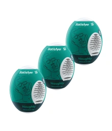 Zestaw masturbatorów Eggs set of 3 Naughty Satisfyer
