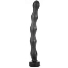 Dildo AB70 Big Hoser 38 x 4.5 cm All Black