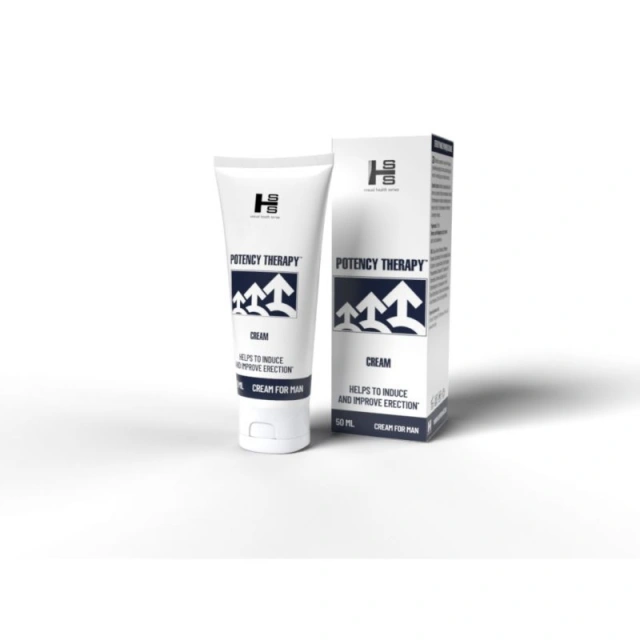 Potency Therapy Cream 50 ml - Krem na Erekcję i Maksymalną Wydajność dla Mężczyzn 