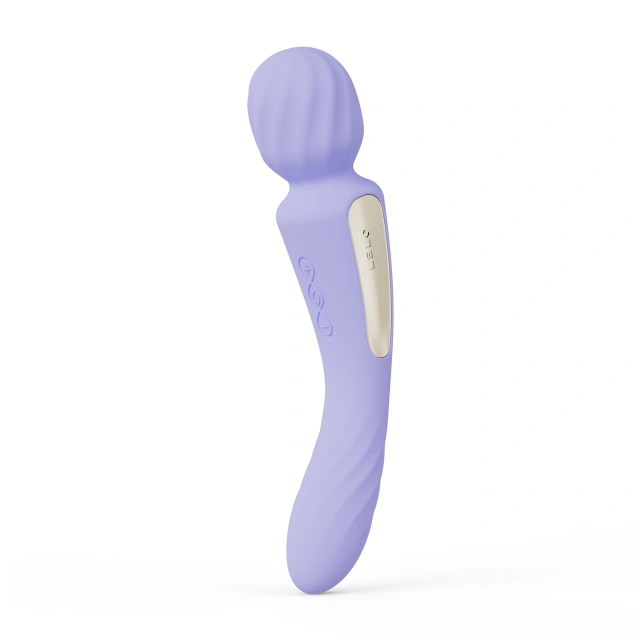 Podwójny wibrator różdżka sterowany aplikacją Switch Lilac Lelo