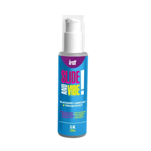 Lubrykant wodny z efektem wibracji Slide And Vibe! 35ml intt