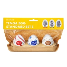 Zestaw 3 masturbatorów Egg Standard 3 Pack 2 Tenga