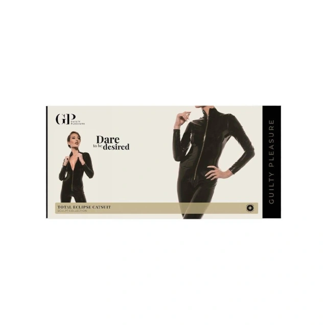 Kombinezon Total Eclipse Catsuit Black S Guilty Pleasure