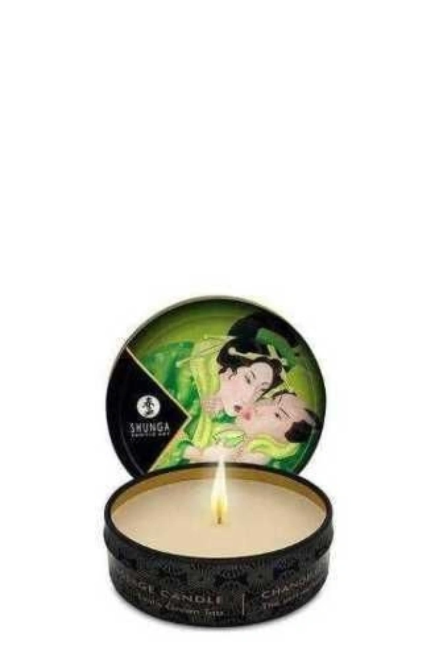 Świeca do Masażu Zielona Herbata 30ml | 100% ORYGINAŁ| DYSKRETNA PRZESYŁKA
