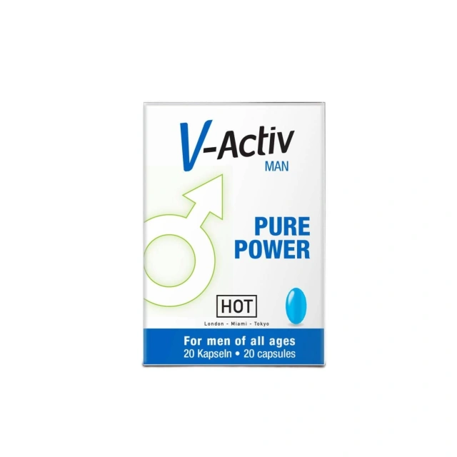 Suplement dla mężczyzn V-Activ Caps for men 20 Caps Hot 