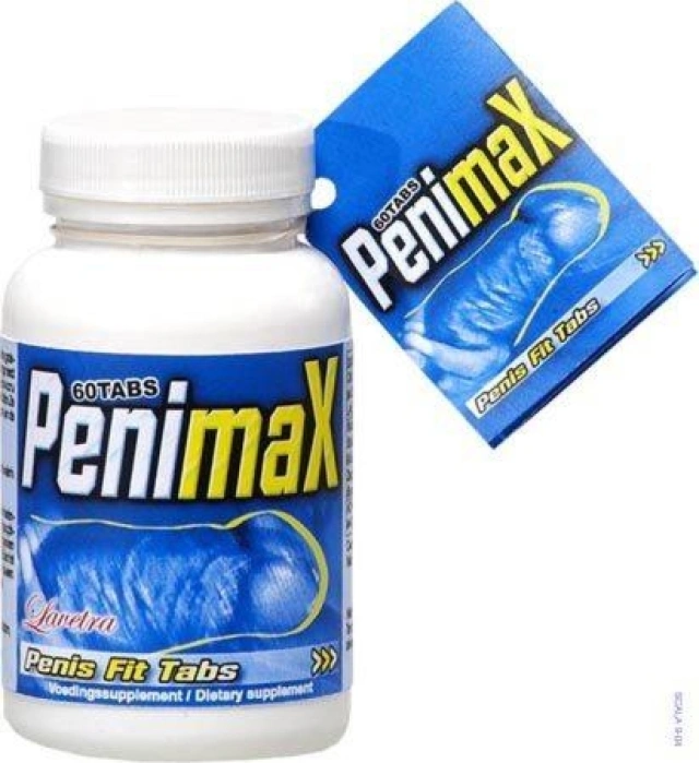 PeniMax Powiększenie Penisa Rewelacyjne Tabletki 60tab. | 100% ORYGINAŁ| DYSKRETNA PRZESYŁKA