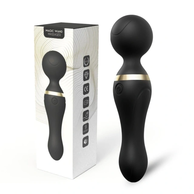 Stymulator Łechtaczki Freeza Black B - Series Joy Czarny 