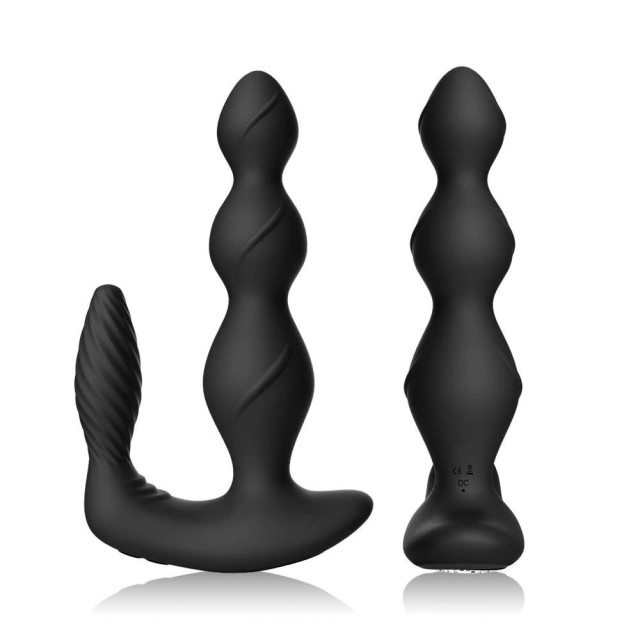 Korek Analny Maxfun Black B - Series Joy Czarny 