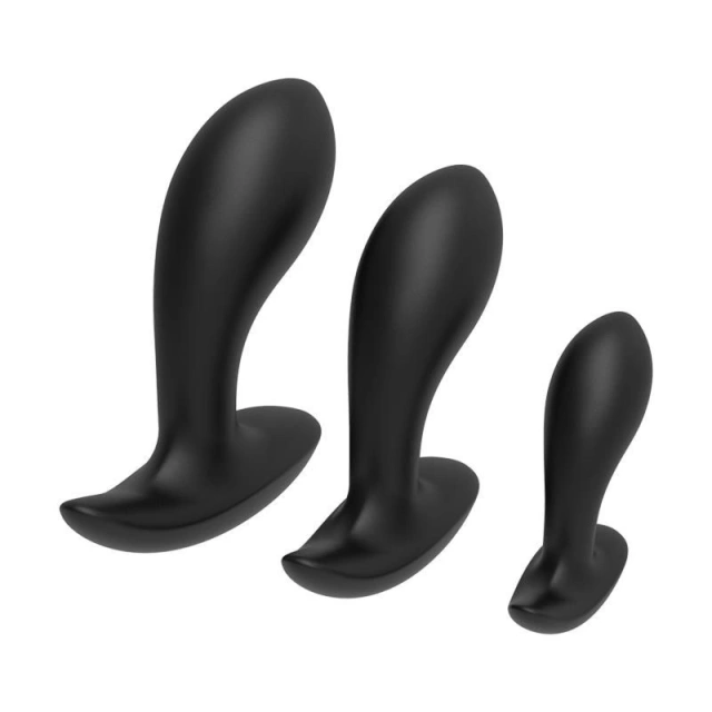 Korek Analny Dolly Black B - Series Joy Czarny 