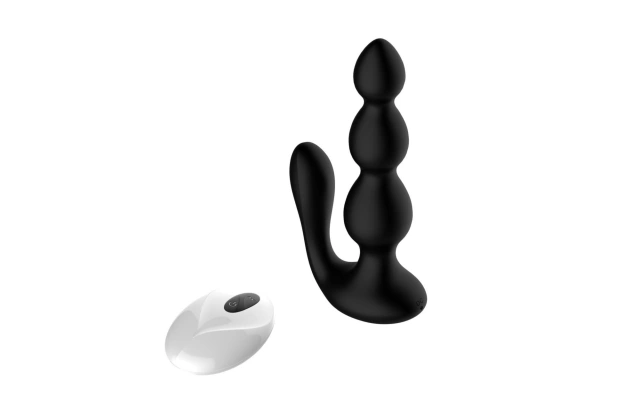 Korek Analny Remotesilicone Analbeads B - Series Cute Sterowany Zdalnie 