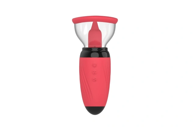 Pompka do Piersi i Waginy Sucking Pump Red B - Series Cute Czerwony 