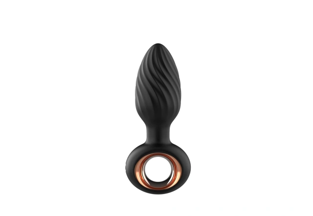 Korek Analny Aisi Rotating Plug B - Series Cute z Obrotowymi Kulkami 