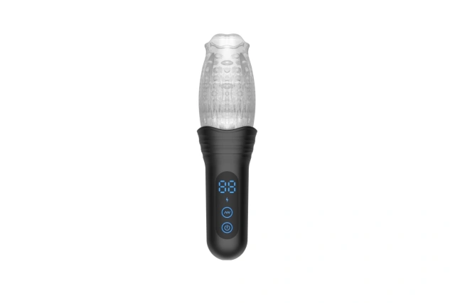 Automatyczny Masturbator Rotating Vibration And Thrusting Masturbator B - Series Cute z Obrotowymi Kulkami Posuwisty 