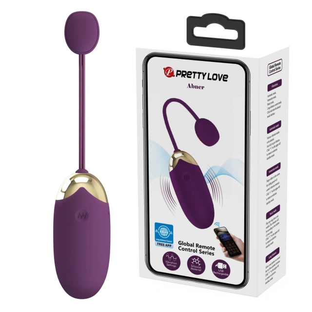 Stymulator Łechtaczki Abner Pretty Love Sterowany Zdalnie 