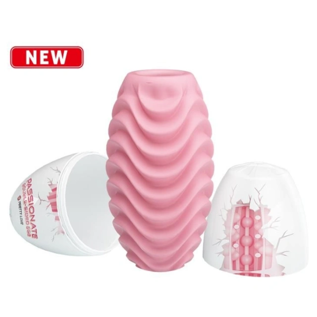 Masturbator Passionate Double-sided Egg Pink Pretty Love Różowy 