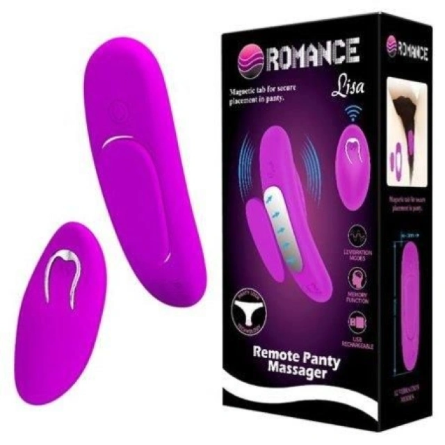 Stymulator Łechtaczki Romance LISA USB 12 Functions Pretty Love 12 Trybów Ładowany USB 