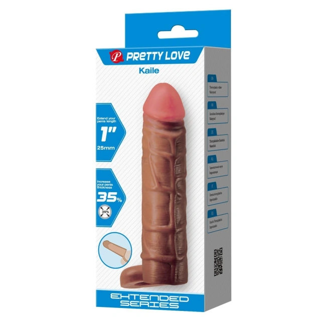 Nakładka na Penisa Żelowy Kaile Pretty Love 