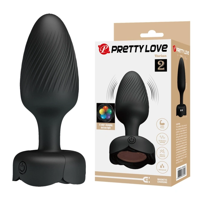 Wibrujący Korek Analny Varian Pretty Love Wibrujący 